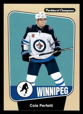 2024-25 Parkhurst Champions #52 Cole Perfetti - Hockey Card Single