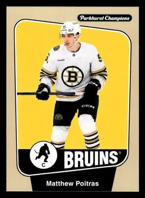 2024-25 Parkhurst Champions #56 Matthew Poitras - Hockey Card Single