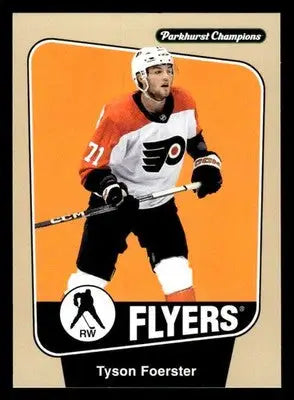 2024-25 Parkhurst Champions #58 Tyson Foerster - Hockey Card Single