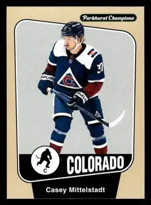 2024-25 Parkhurst Champions #63 Casey Mittelstadt - Hockey Card Single