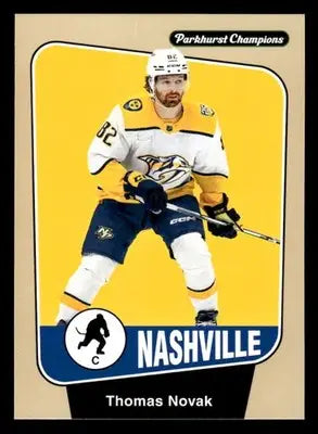2024-25 Parkhurst Champions #64 Thomas Novak - Hockey Card Single
