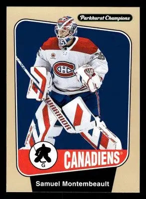 2024-25 Parkhurst Champions #77 Samuel Montembeault - Hockey Card Single