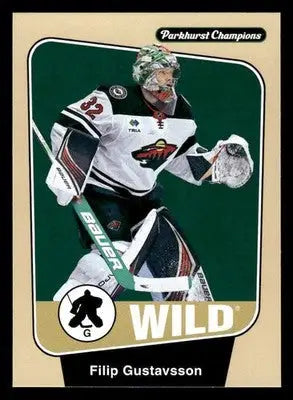 2024-25 Parkhurst Champions #90 Filip Gustavsson - Hockey Card Single