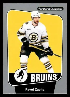2024-25 Parkhurst Champions #97 Pavel Zacha Silver - Hockey Card Single