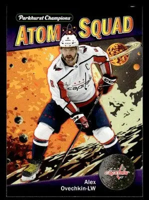 2024-25 Parkhurst Champions #AS-4 Alex Ovechkin Atom Squad - Hockey Card Single