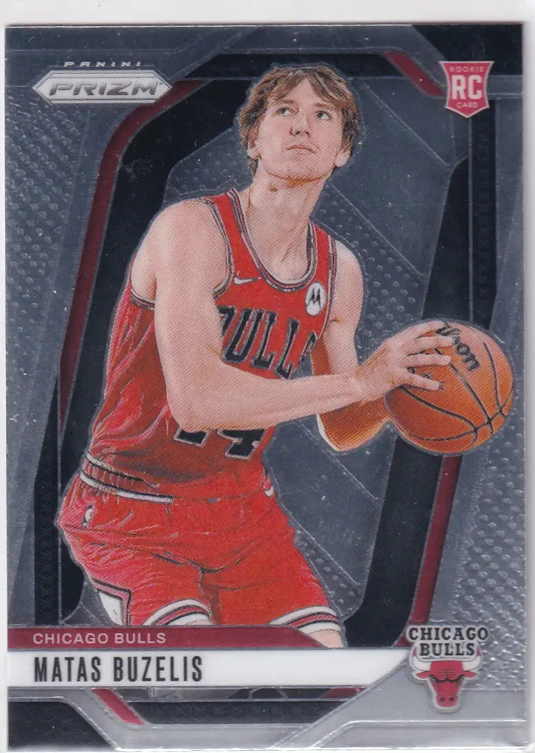 2024-25 PRIZM #252 MATAS BUZELIS- CHICAGO BULLS - Basketball Card Single