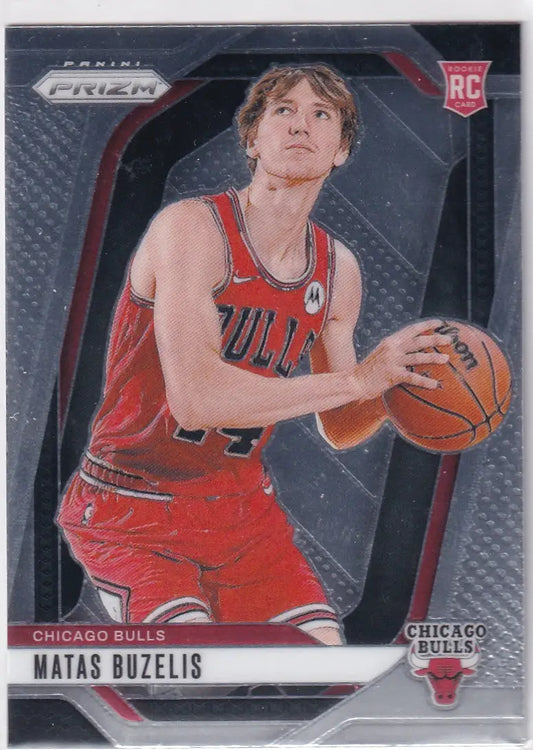 2024-25 PRIZM #252 MATAS BUZELIS- CHICAGO BULLS - Basketball Card Single
