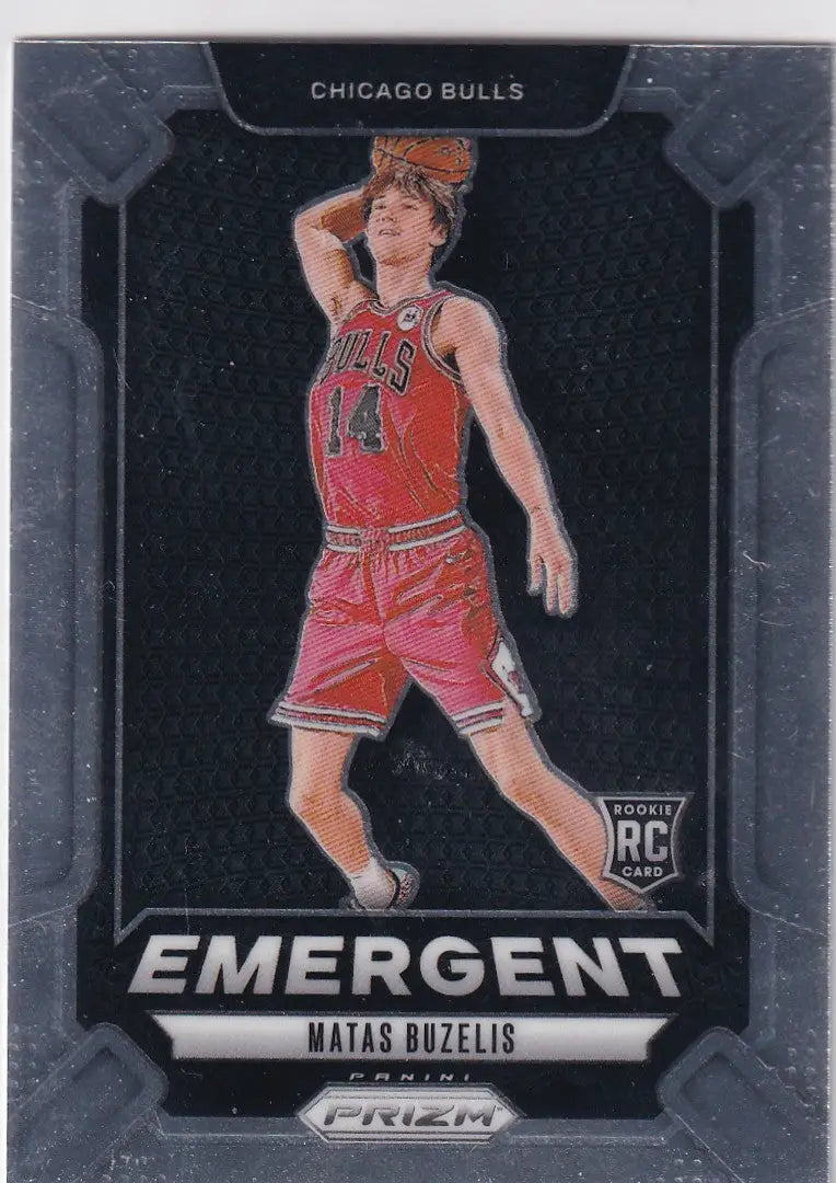 2024-25 PRIZM #7 MATAS BUZELIS EMERGENT- CHICAGO BULLS - Basketball Card Single