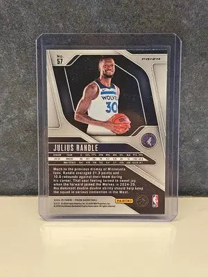 2024-25 Prizm Julius Randle Silver Timberwolves #57 - Basketball Card Single