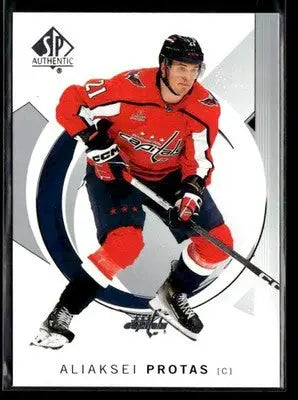 2024-25 SP Authentic Aliaksei Protas #70 Washington Capitals
