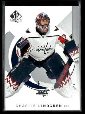 2024-25 SP Authentic Charlie Lindgren #64 Washington Capitals - Hockey Card Single