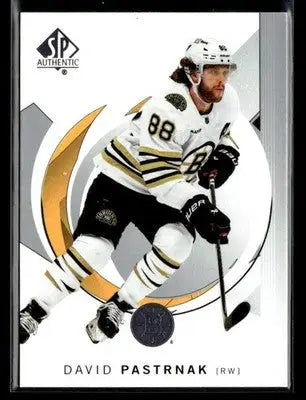2024-25 SP Authentic David Pastrnak #78 Boston Bruins