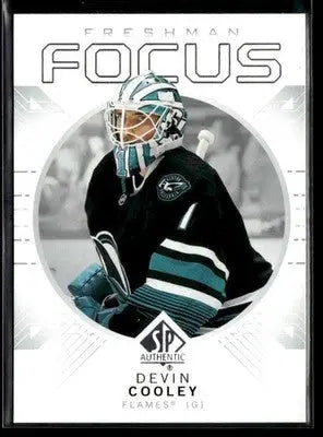 2024-25 SP Authentic Devin Cooley #FF-20 Freshman Focus San Jose Sharks - Hockey Card Single