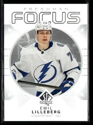 2024-25 SP Authentic Emil Lilleberg #FF-6 Freshman Focus Tampa Bay Lightning