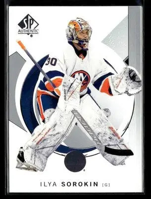 2024-25 SP Authentic Ilya Sorokin #54 New York Islanders - Hockey Card Single