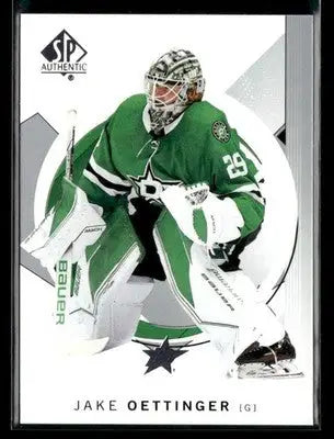 2024-25 SP Authentic Jake Oettinger #30 Dallas Stars - Hockey Card Single