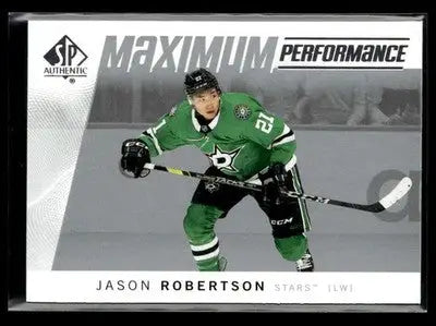 2024-25 SP Authentic Jason Robertson #MP-13 Maximum Performance Dallas Stars - Hockey Card Single