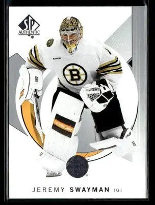 2024-25 SP Authentic Jeremy Swayman #42 Boston Bruins - Hockey Card Single