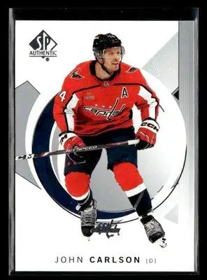 2024-25 SP Authentic John Carlson #34 Washington Capitals - Hockey Card Single