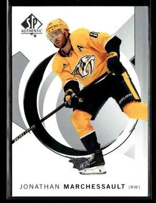 2024-25 SP Authentic Jonathan Marchessault #63 Nashville Predators - Hockey Card Single