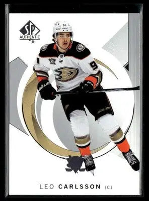 2024-25 SP Authentic Leo Carlsson #29 Anaheim Ducks - Hockey Card Single