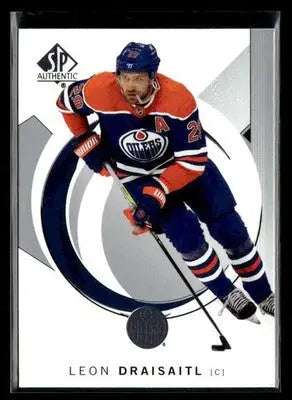 2024-25 SP Authentic Leon Draisaitl #4 Edmonton Oilers - Hockey Card Single