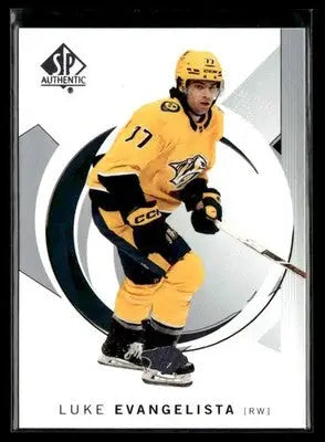 2024-25 SP Authentic Luke Evangelista #56 Nashville Predators - Hockey Card Single