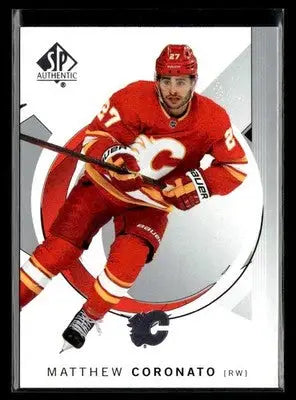 2024-25 SP Authentic Matt Coronato #75 Calgary Flames - Hockey Card Single