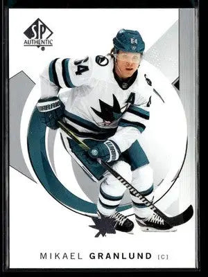 2024-25 SP Authentic Mikael Granlund #61 San Jose Sharks - Hockey Card Single