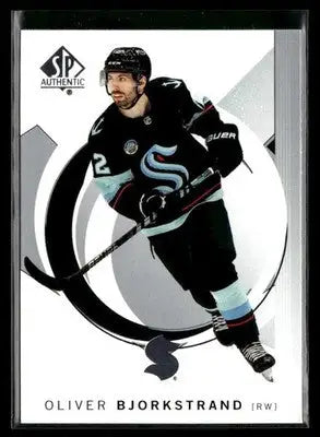 2024-25 SP Authentic Oliver Bjorkstrand #67 Seattle Kraken - Hockey Card Single