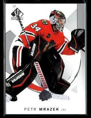 2024-25 SP Authentic Petr Mrazek #48 Chicago Blackhawks - Hockey Card Single