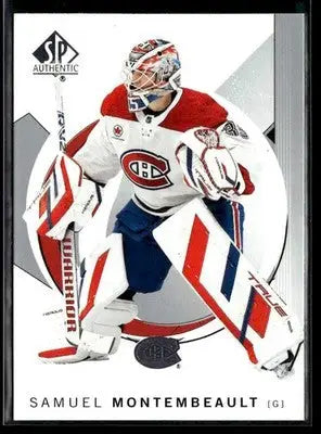2024-25 SP Authentic Samuel Montembeault #62 Montreal Canadiens