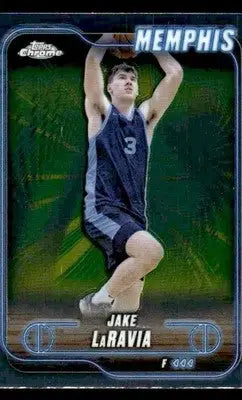 2024-25 Topps Chrome #104 Jake LaRavia Base Memphis Grizzlies - Basketball Card Single