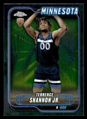 2024-25 Topps Chrome #105 Terrence Shannon Jr - Basketball Card Single