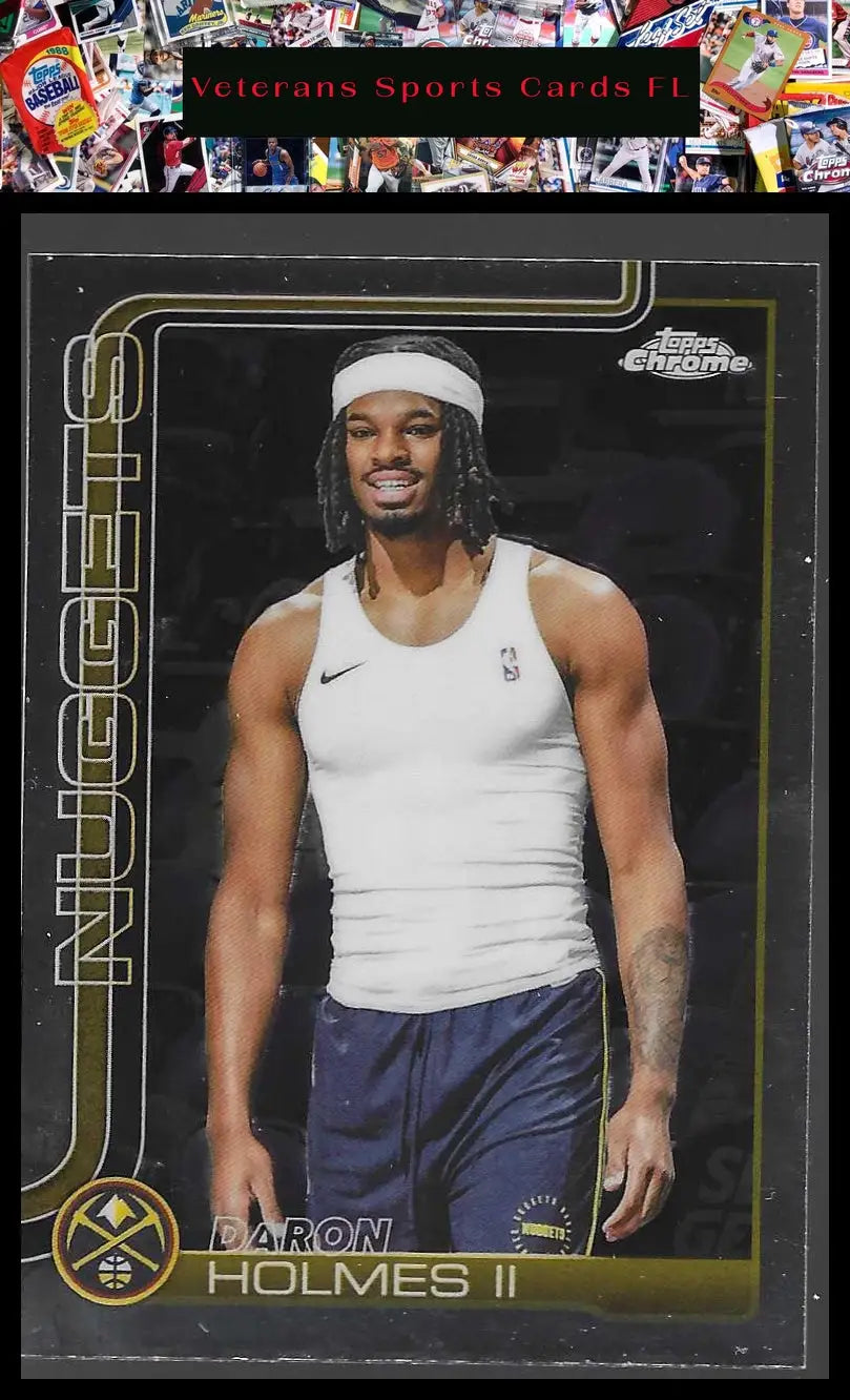 2024-25 Topps Chrome #105 Terrence Shannon Jr. Blue Basketball Refractor - Basketball Card Single