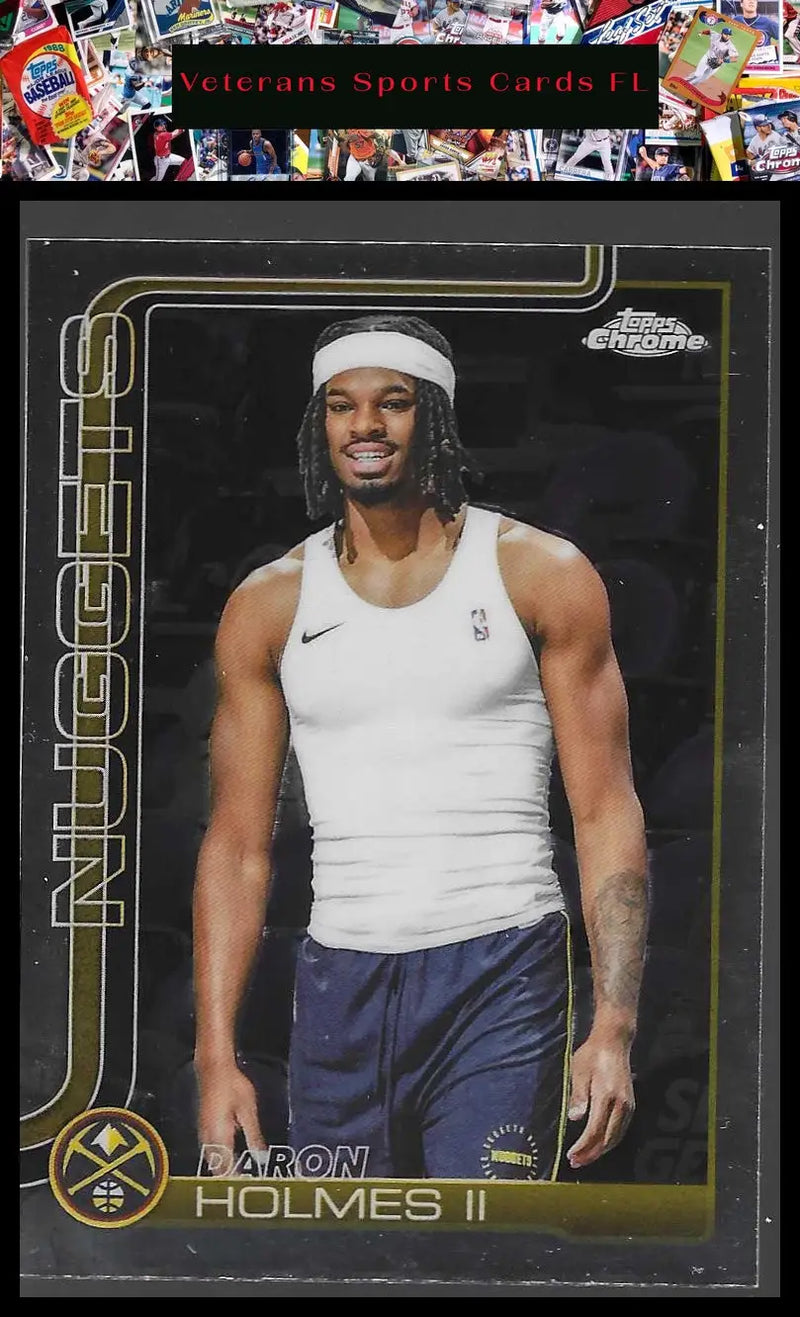 2024-25 Topps Chrome #105 Terrence Shannon Jr. Blue Basketball Refractor - Basketball Card Single