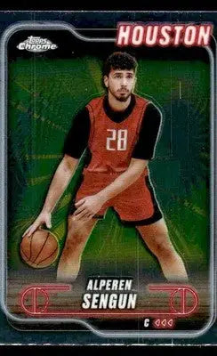 2024-25 Topps Chrome #106 Alperen Sengun - Basketball Card Single