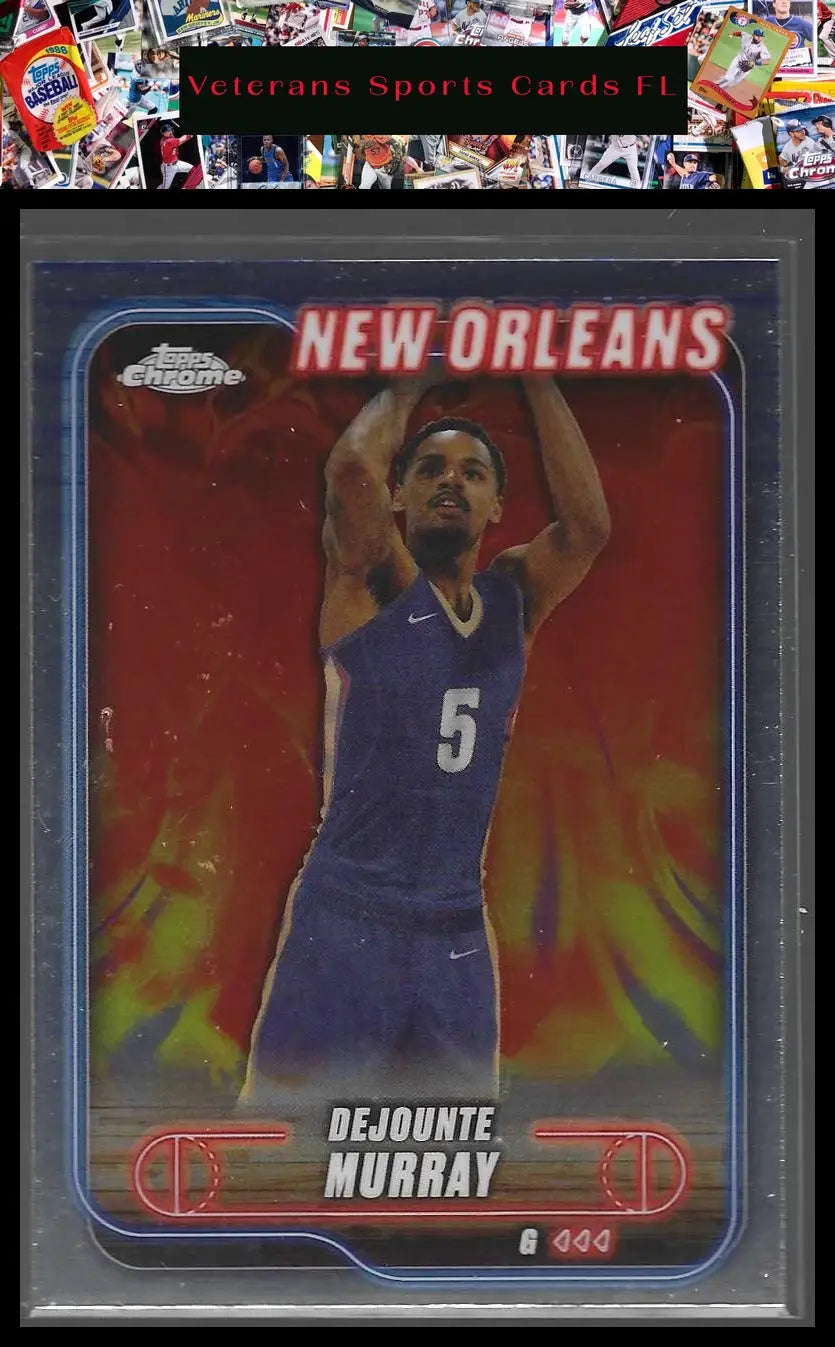 2024-25 Topps Chrome #114 Dereck Lively II - Basketball Card Single