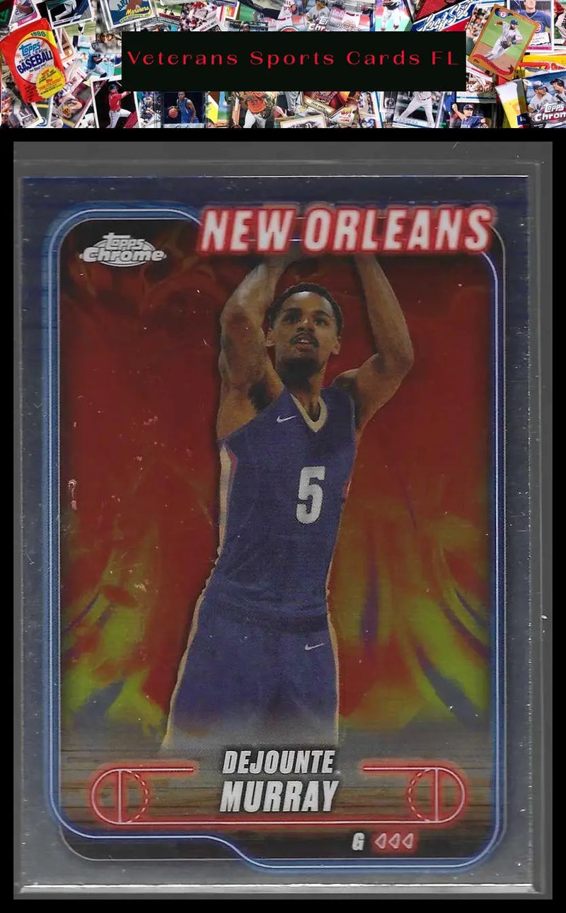 2024-25 Topps Chrome #114 Dereck Lively II - Basketball Card Single