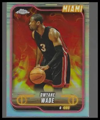 2024-25 Topps Chrome #13 Dwyane Wade Refractor