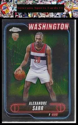 2024-25 Topps Chrome #136 Alexandre Sarr