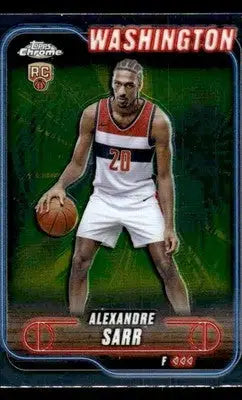 2024-25 Topps Chrome #136 Alexandre Sarr - Basketball Card Single