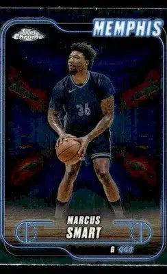2024-25 Topps Chrome #147 Base Marcus Smart Memphis Grizzlies - Basketball Card Single