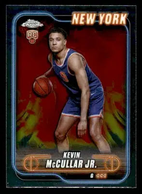2024-25 Topps Chrome #150 Kevin McCullar Jr - Basketball Card Single