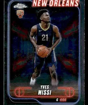 2024-25 Topps Chrome #156 Yves Missi - Basketball Card Single