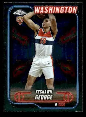 2024-25 Topps Chrome #158 Kyshawn George - Basketball Card Single