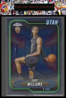 2024-25 Topps Chrome #160 Cody Williams