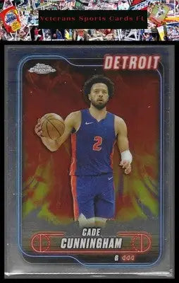 2024-25 Topps Chrome #18 Cade Cunningham
