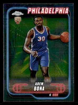 2024-25 Topps Chrome #183 Adem Bona - Basketball Card Single