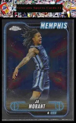 2024-25 Topps Chrome #188 Ja Morant - Basketball Card Single